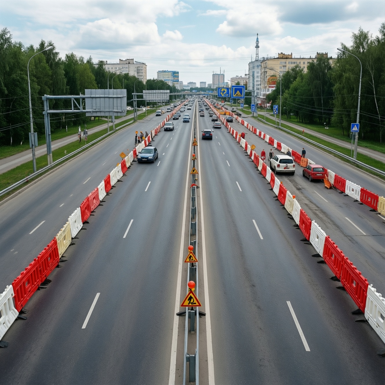 В Перми ограничат движение по шоссе Космонавтов и закроют пешеходные проходы